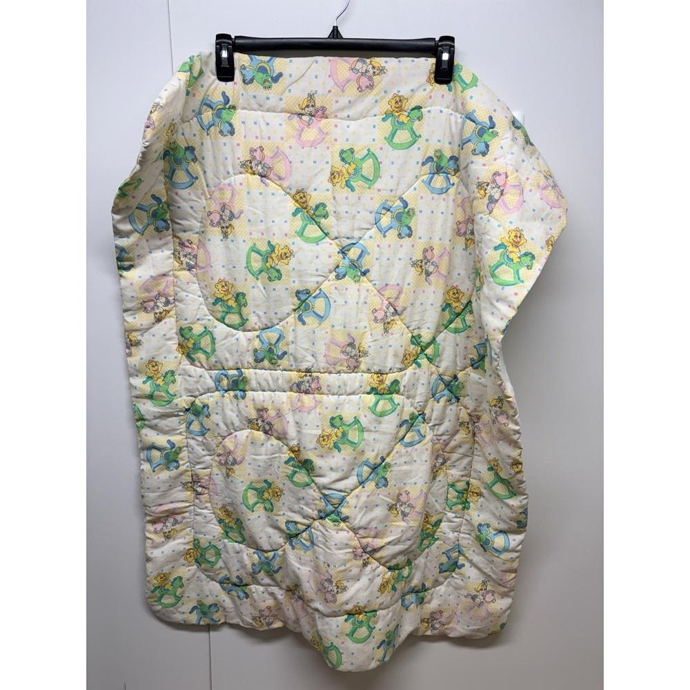 Vintage Muppets‎ Baby Crib Quilt Comforter Blanket